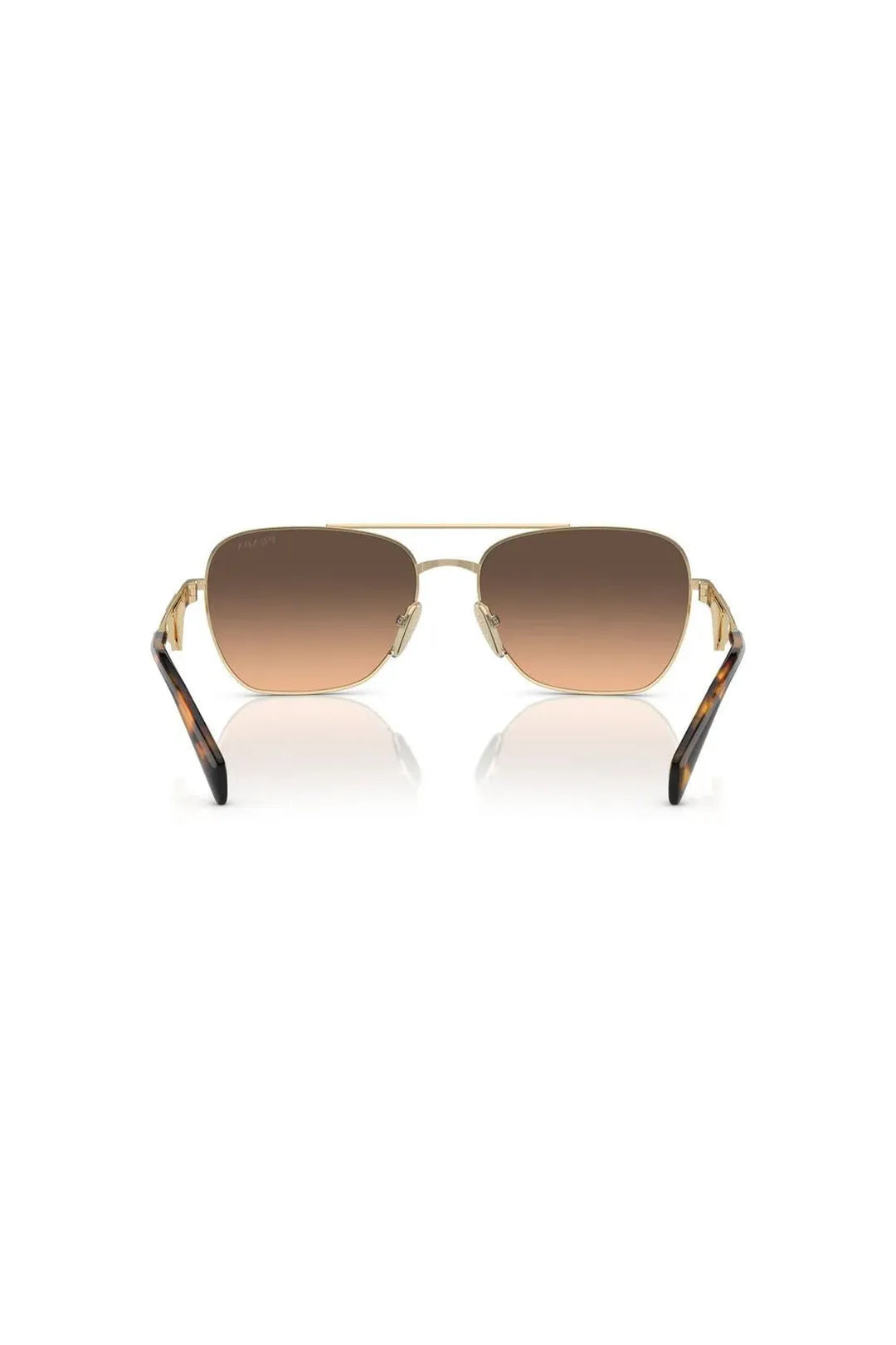 Prada PR A50S, gold w/brown