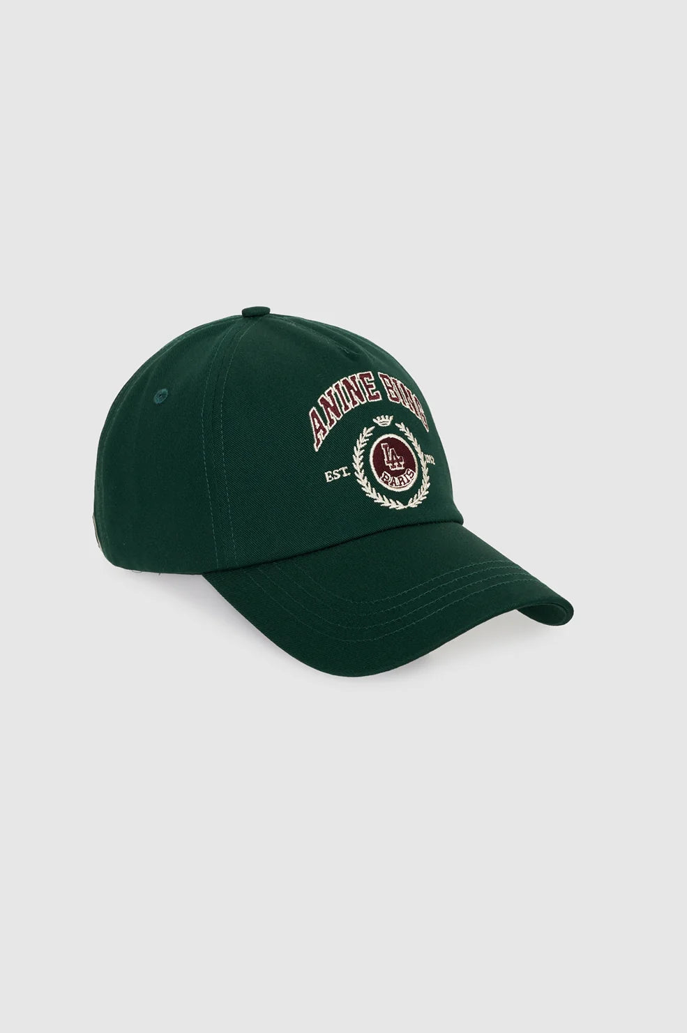 Jeremy Baseball Cap Collegiate, Deep Emerald