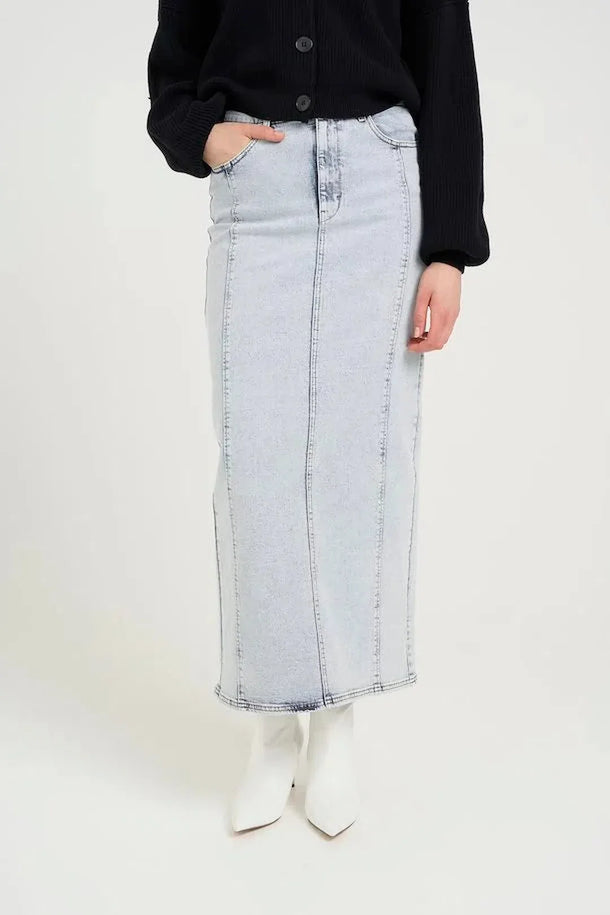 Tillia gz skirt, light blue wash