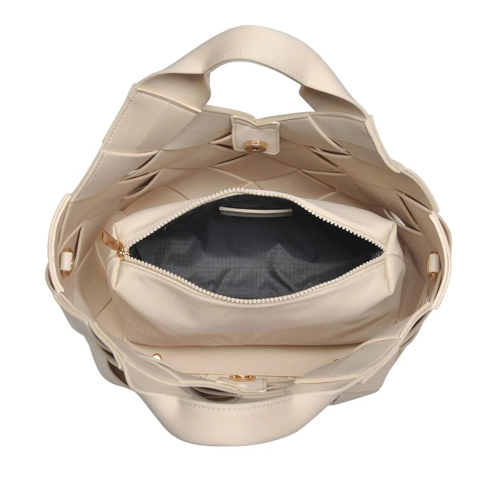 Resilience - woven neoprene, cream