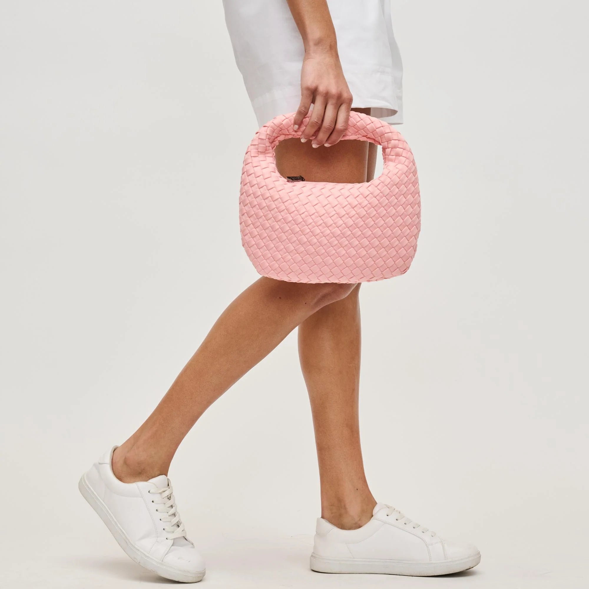dare to dream - small woven neoprene, blush