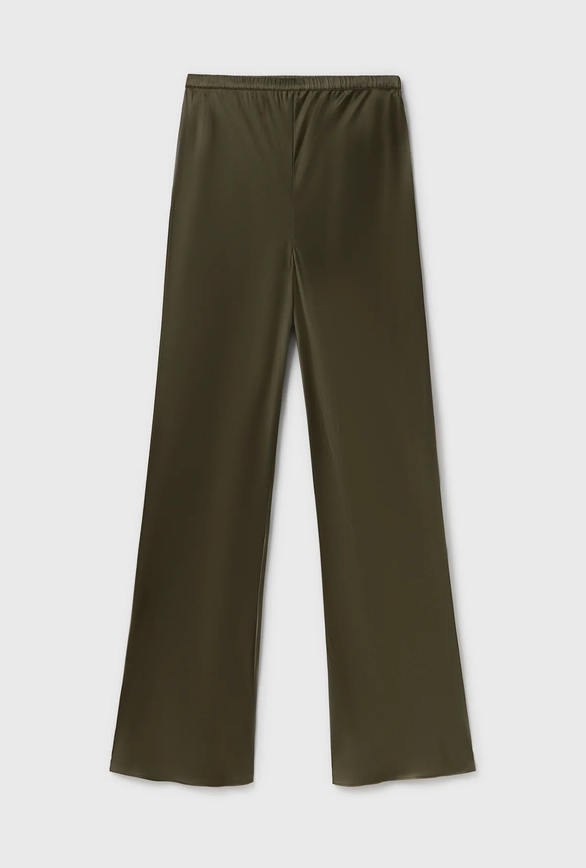 Bias cut pants, pine