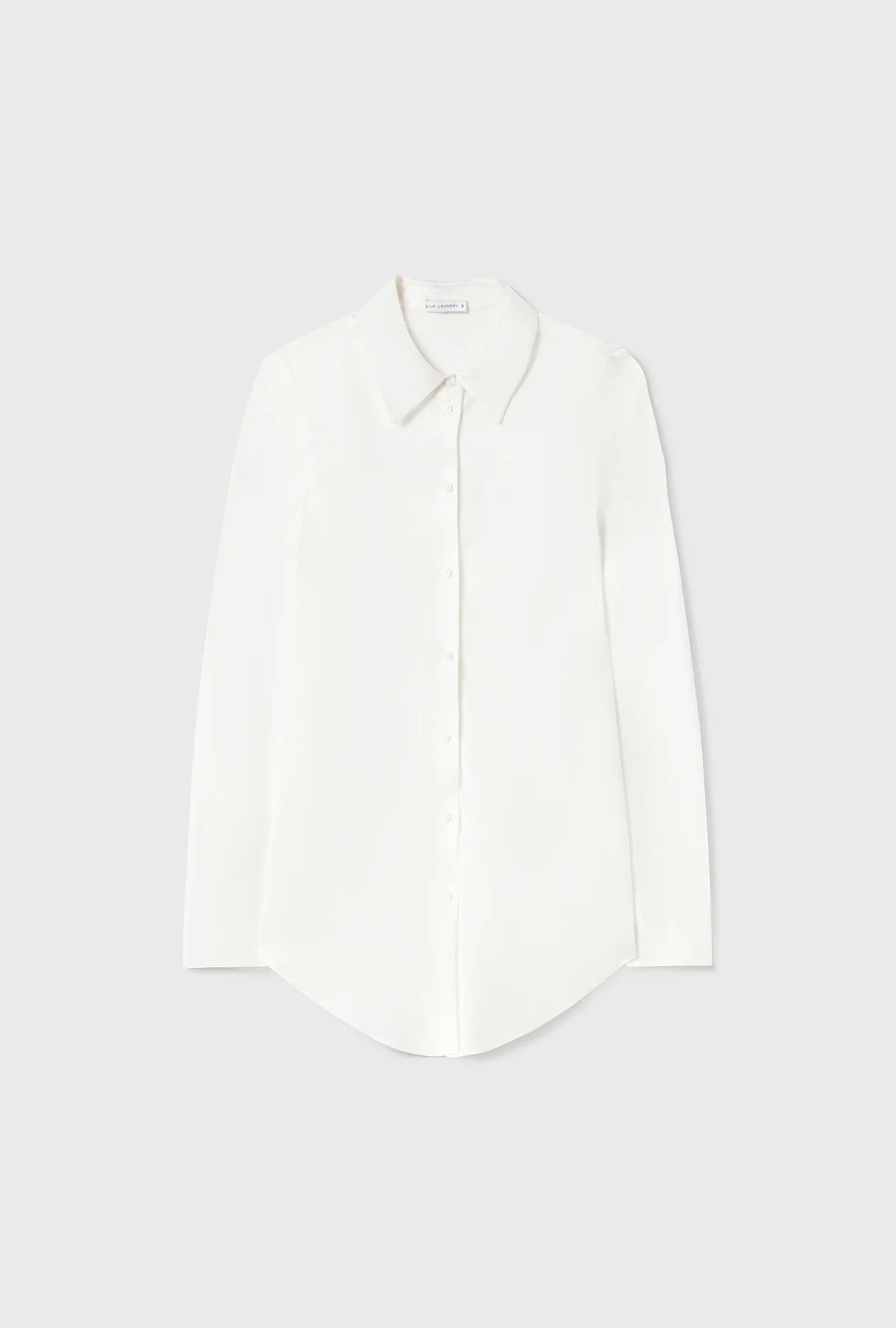 bias cut shirt, white