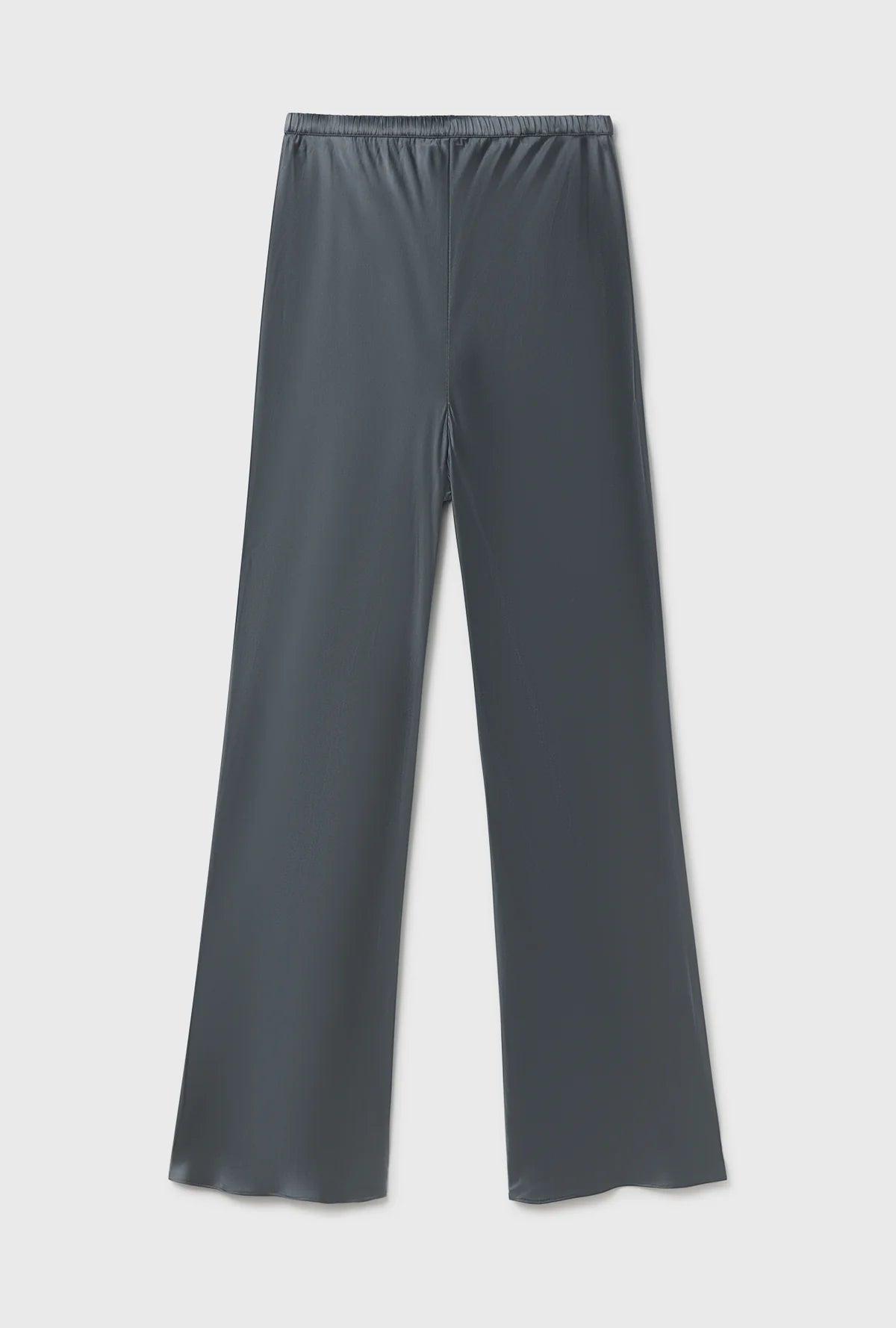 bias cut pants, slate