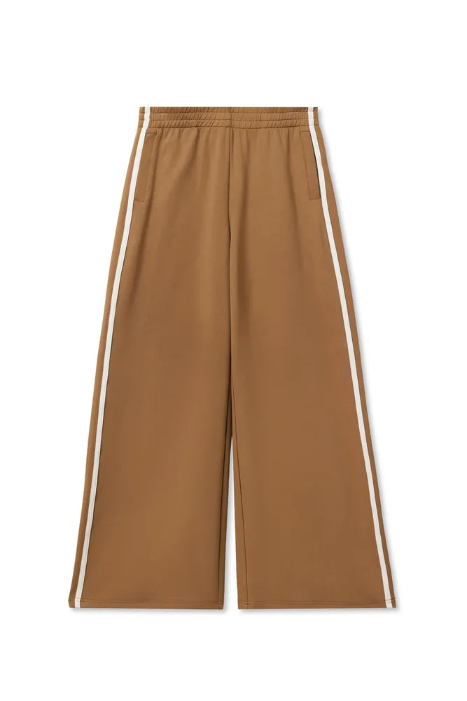Mikos travel wide leg pants, mocha