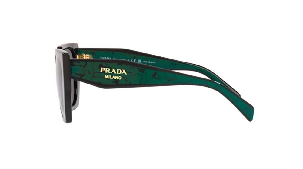 Prada PR 15WS, black/green