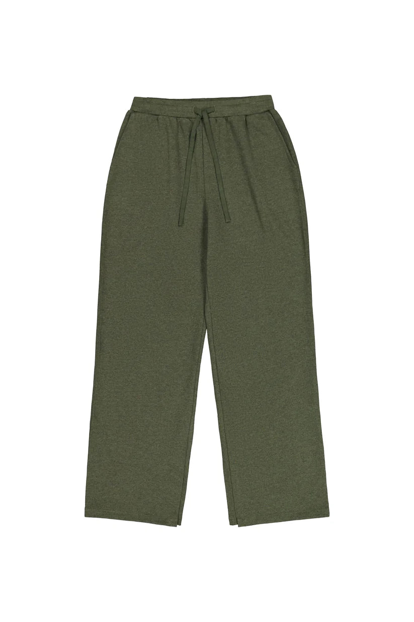 Utility trackpant, khaki marle