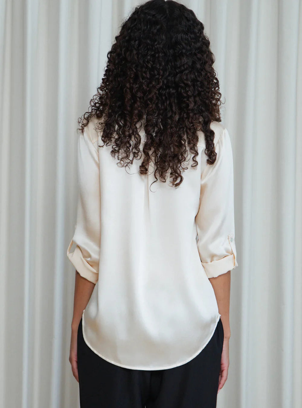 Silhouette shirt, vanilla